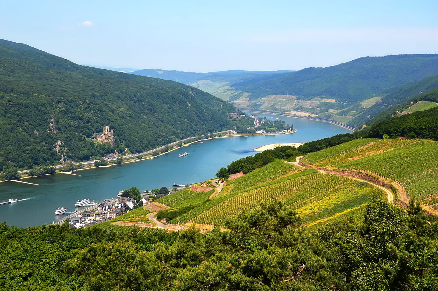 Germany Rhine Gorge istock1173447067
